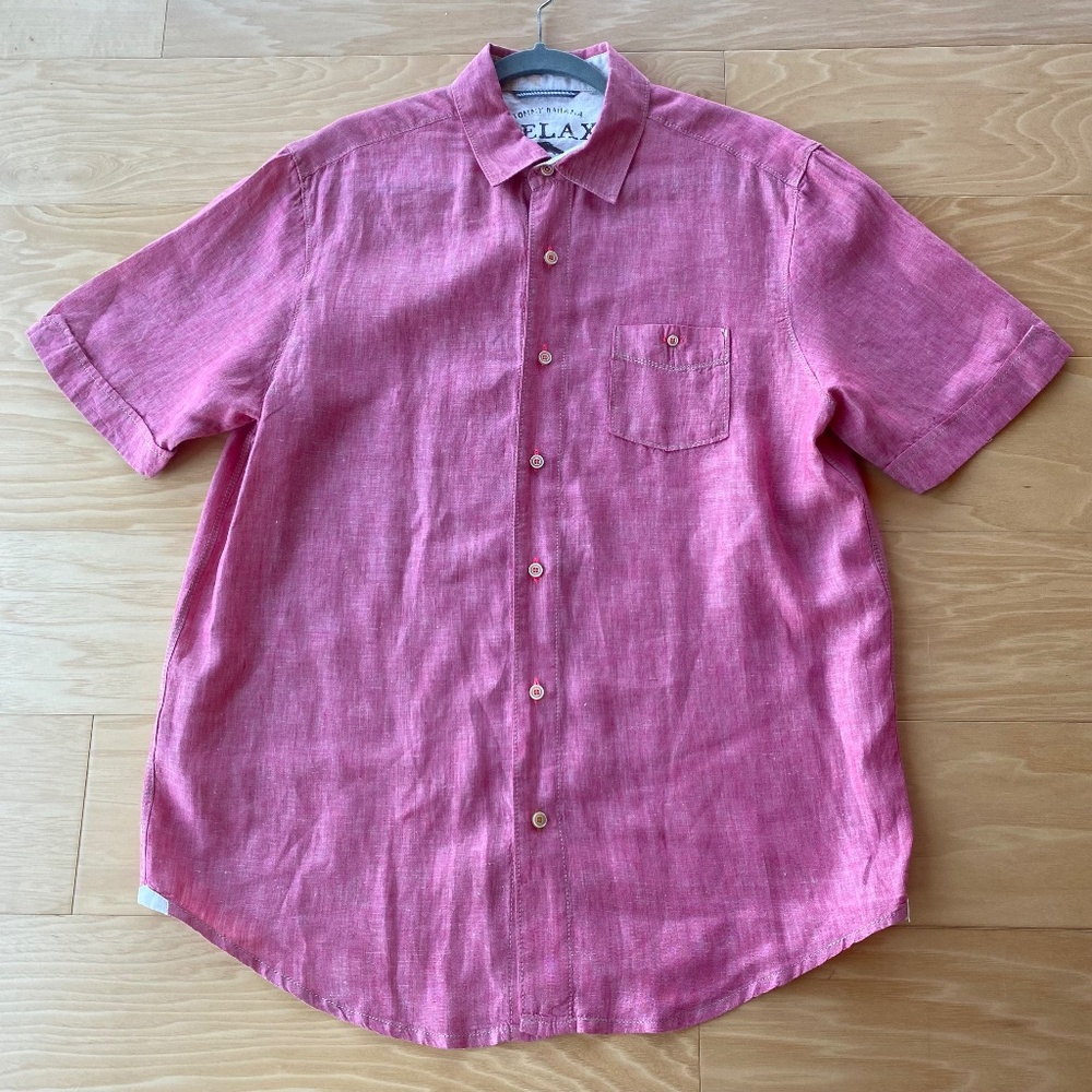 Tommy Bahama Linen Shirt Mens